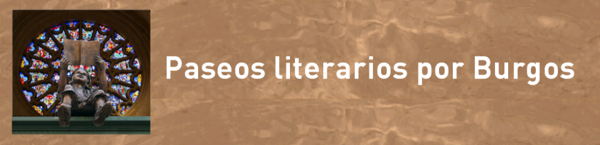 Pincha en la imagen para acceder a la web de Paseos literarios por Burgos